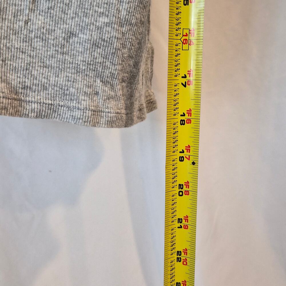 Savage X Fenty Gray Ribbed Scoop Tank // Y2K Whimsigoth Lounge small/medium - Picture 5 of 8